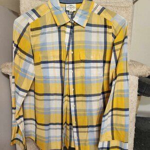 EUC St John’s Bay LS Plaid Shirt